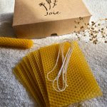Kit de Velas de Cera de Abelha Natural